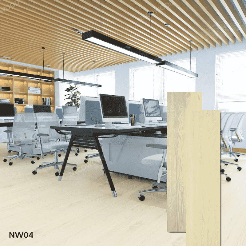 Odporne na zużycie 180x1220 mm nie-poślizgowe podłogi SPC