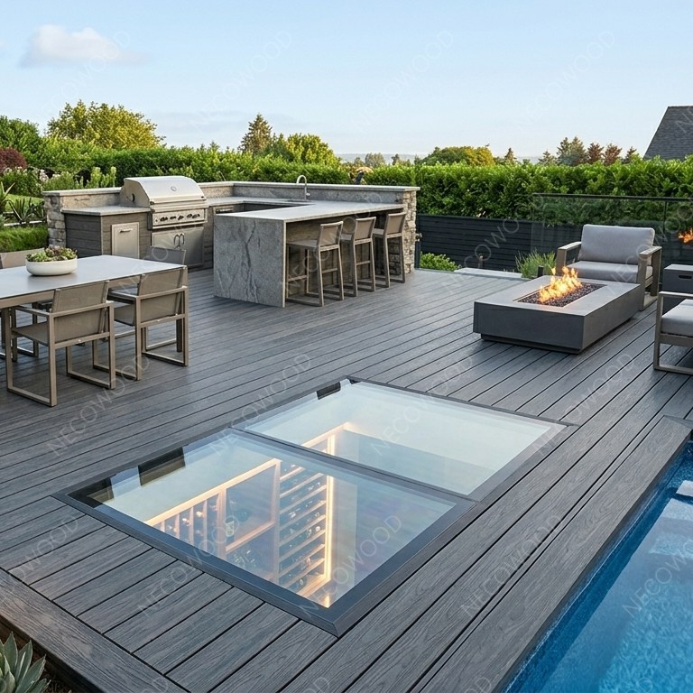 Poza trwałością: Necowood przedstawia technologię współwytłaczania WPC 360° nowej generacji na rok 2026