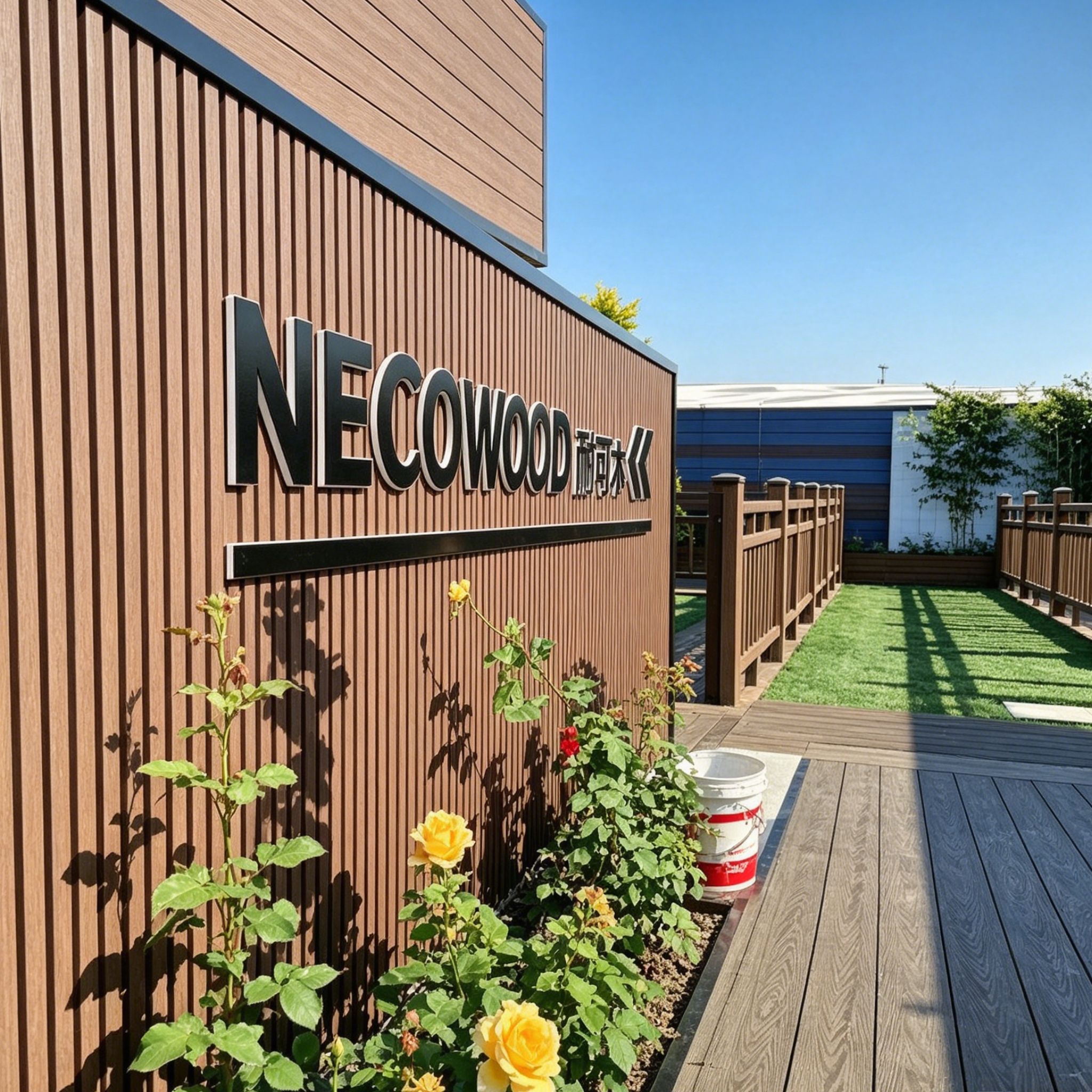 NECOWOOD otwiera salon firmowy: rzeczywisty dowód bezobsługowej WPC dla nowoczesnej architektury zewnętrznej NECOWOOD otwiera salon firmowy: rzeczywisty dowód bezobsługowej WPC dla nowoczesnej architektury zewnętrznej