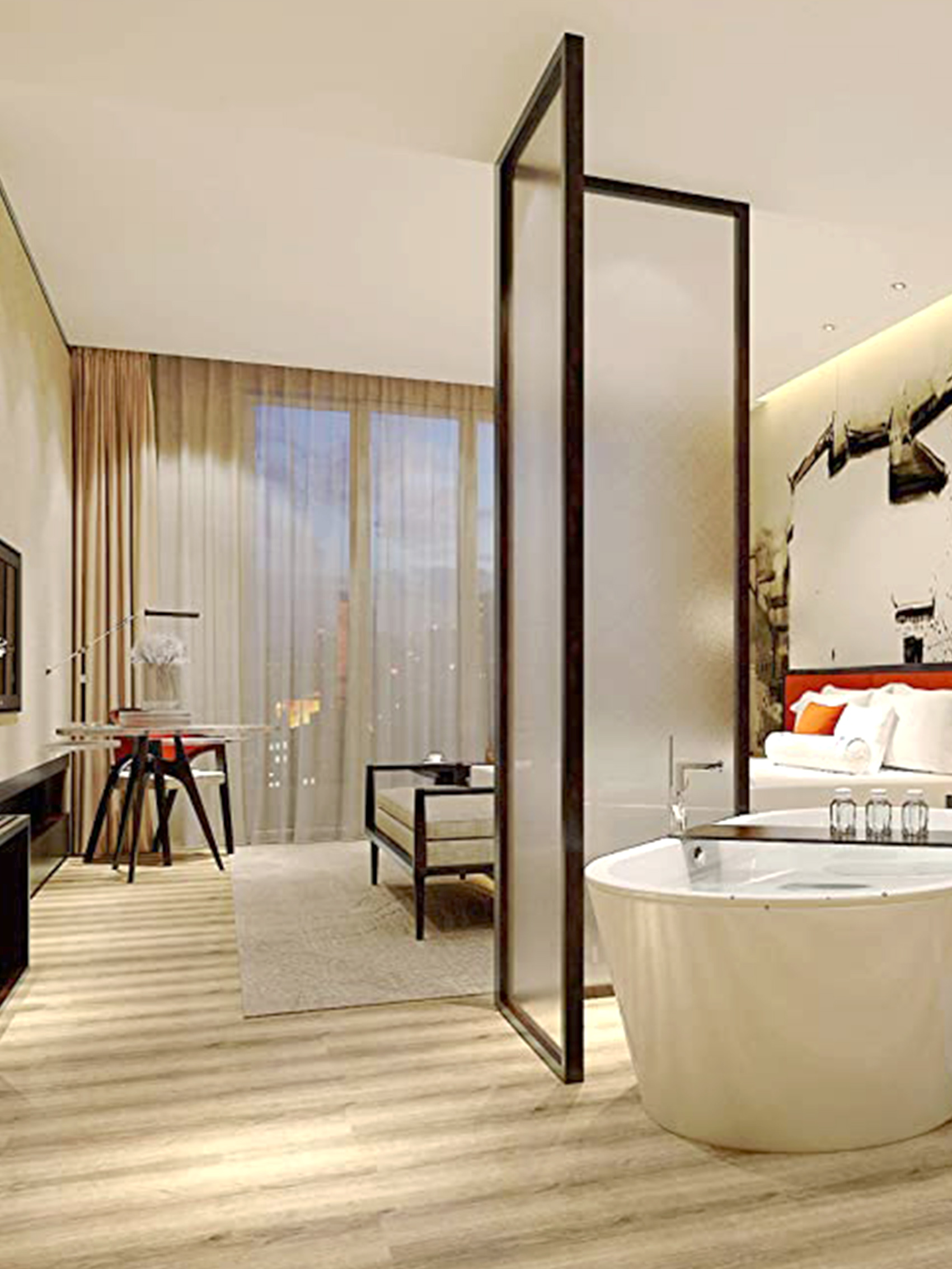 Uniwersalne zastosowanie SPC Lock Flooring